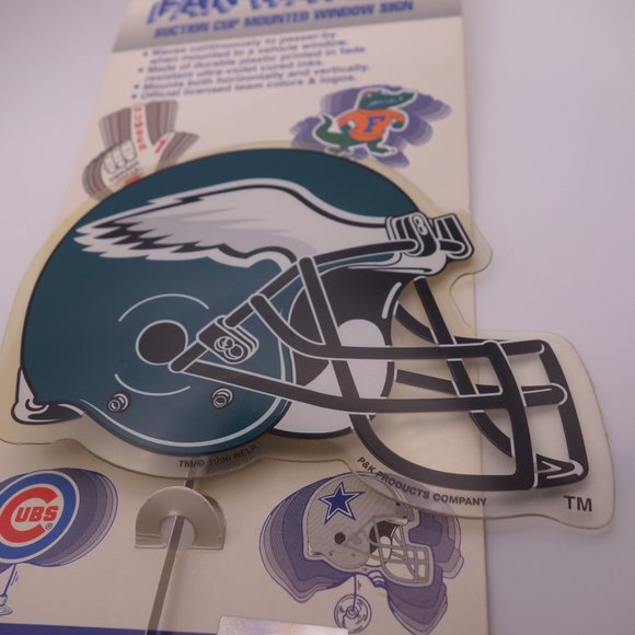 Philadelphia Eagles Fan Waves Suction Cup Mounted Window Sign New with Packaging - Picture 1 of 10